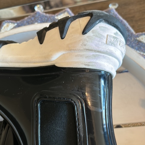 LEMON JELLY black and white rain boots size 36 (US 6) - Picture 6 of 13